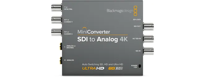 Blackmagic Design Mini Converter SDI to Analog 4K