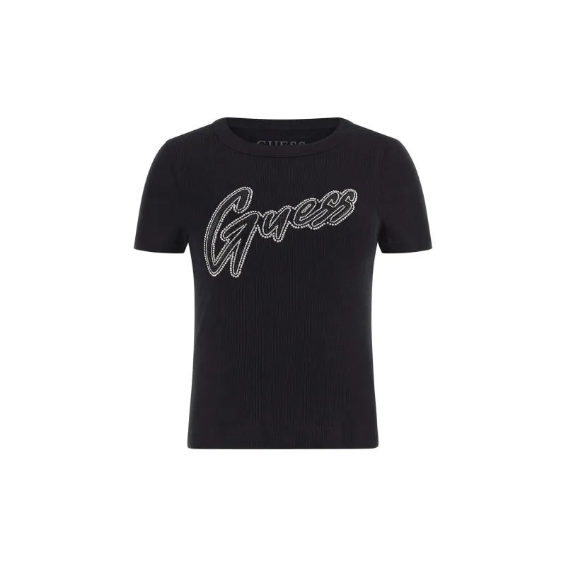 Women's T-shirt Guess Rib