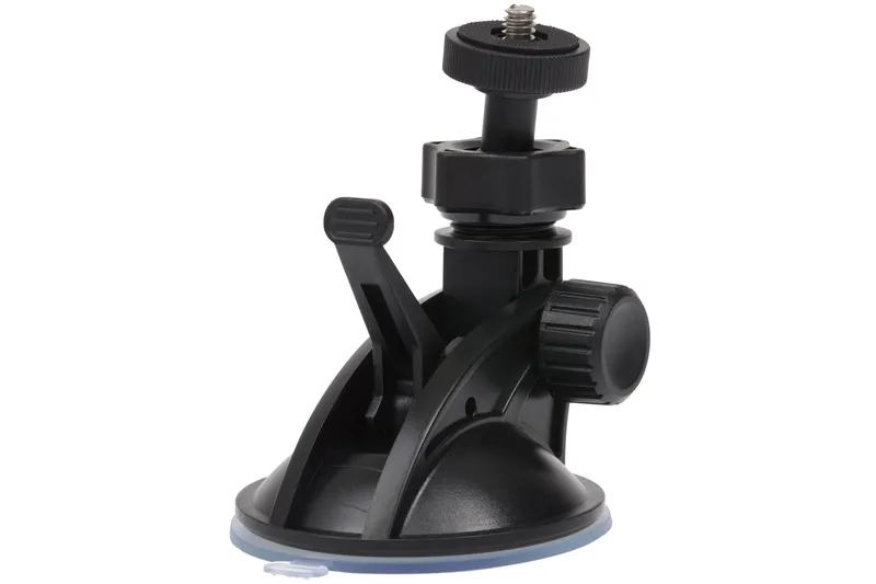 Praktica Suction Cup Camera Mount for Action Camera Camcorder with Tri