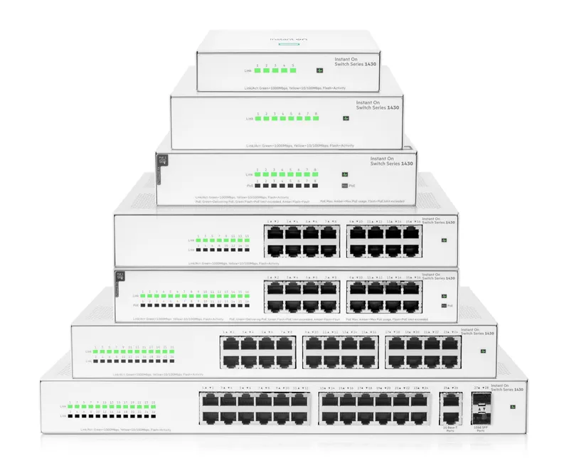 HPE Aruba Networking Networking Instant On Switch 16p Gigabit CL4 PoE