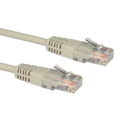 Cables Direct 20m Cat5e networking cable Grey Cat6 U/UTP (UTP)