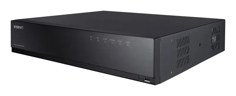 Hanwha HRX-835A network video recorder Black
