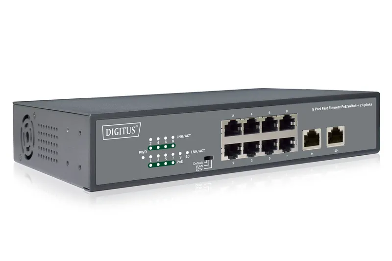 Digitus DN-95323-1 network switch Unmanaged Fast Ethernet (10/100) Pow