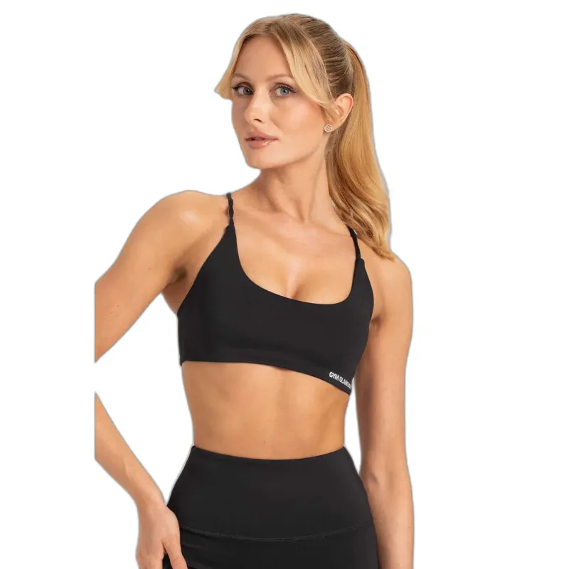 halter Sports bra Gym Glamour Open