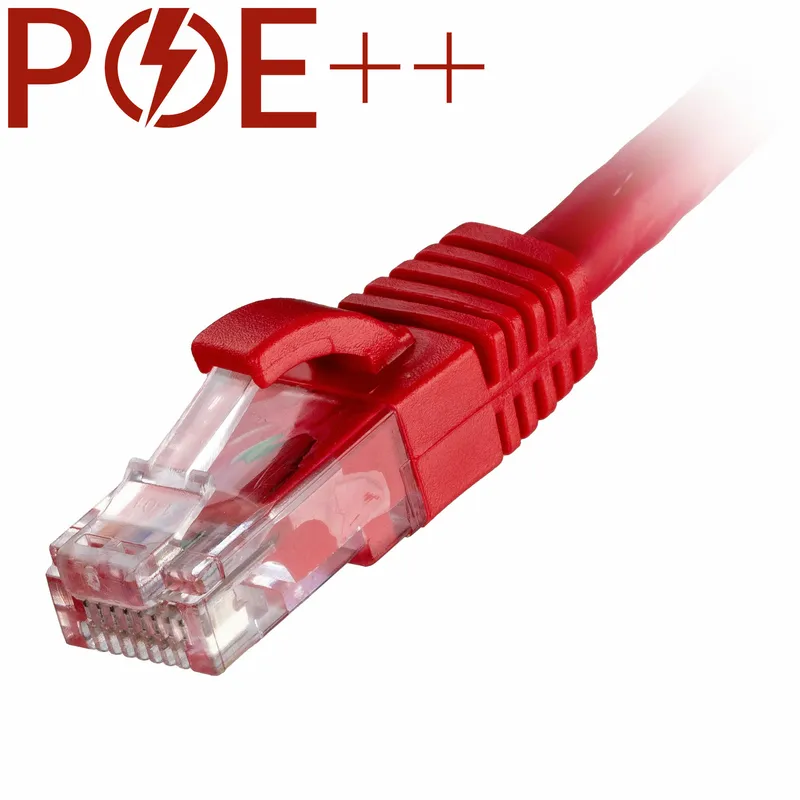 Cablenet 4m Cat6 RJ45 Red U/UTP LSOH 24AWG Snagless Booted Patch Lead
