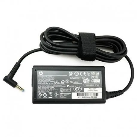 HP 45W Smart 4.5mm AC Adapter with UK Plug