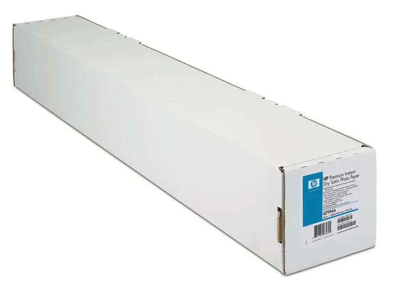 HP Premium Instant-dry Satin Photo Paper-914 mm x 30.5 m (36 in x 100 ft) 260 g/m 15 - 30 C 18 - 30 C 30 - 80% 35 - 65% 60 - 85 F