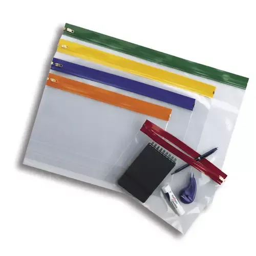 Snopake Zippa Bag A4+ Blue Polypropylene (PP) A4+