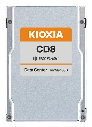Kioxia CD8-R 15.4 TB 2.5" PCI Express 4.0 NVMe BiCS FLASH TLC