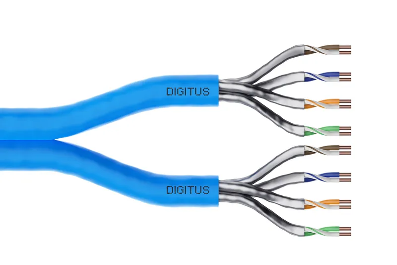 Digitus CAT 6A U/FTP installation cable. 500 m. duplex. Cca