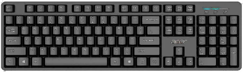 Acer USB Wired keyboard Home/Office QWERTY US International Black