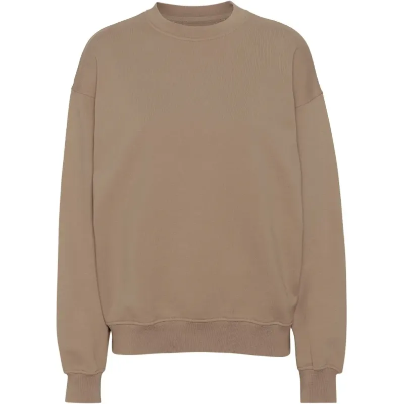 Sweatshirt Crewneck Colorful Standard Organic oversized desert khaki