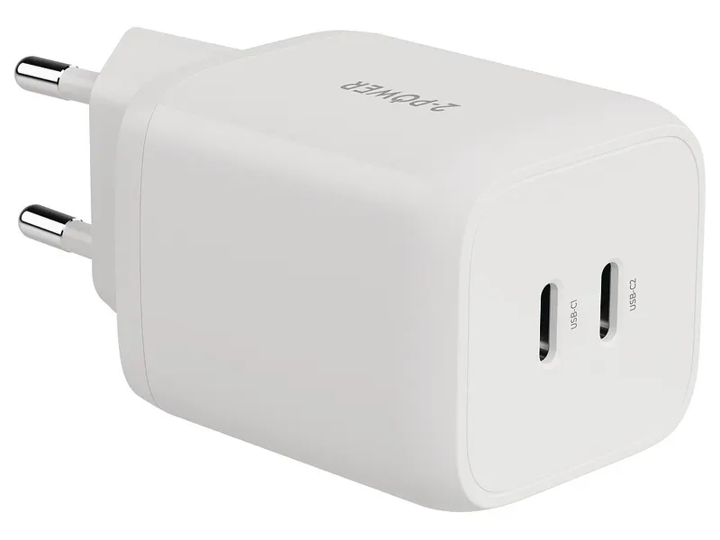 2-Power 2PWC65W02G-EU mobile device charger White