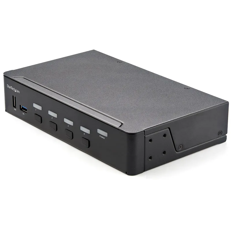 StarTech.com 4 Port HDMI KVM Switch - Single Monitor 4K 60Hz Ultra HD