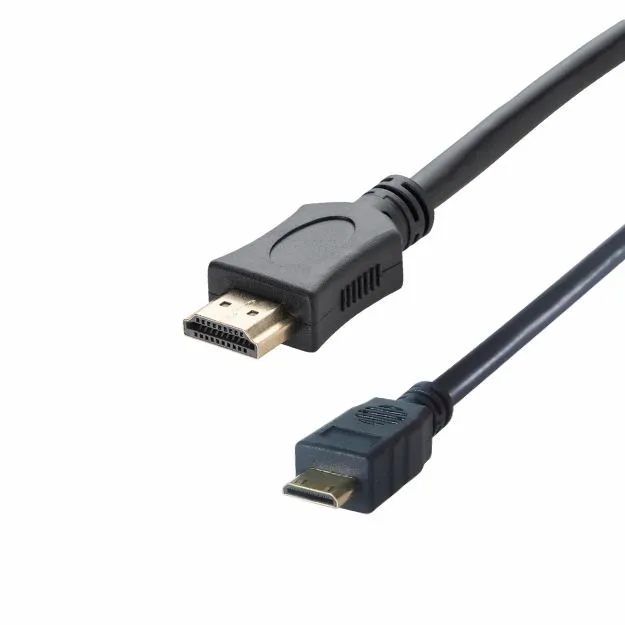 connektgear 2m HDMI to HDMI Mini Connector Cable - Male to Male Gold C