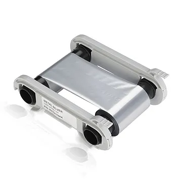 Evolis RCT017NAA Thermal-transfer ribbon silver. 1K pages for Evolis P