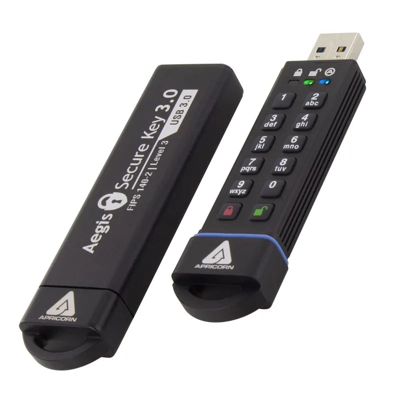 Apricorn ASK3 USB flash drive 16 GB USB Type-A 3.2 Gen 2 (3.1 Gen 2) B