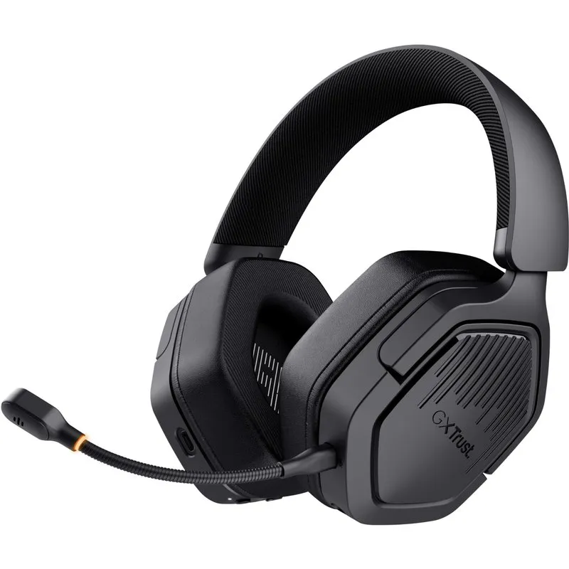 Trust GXT 493 Carus Headset Wired & Wireless Head-band, Helmet Gaming USB Type-C / USB Type-A Bluetooth Black