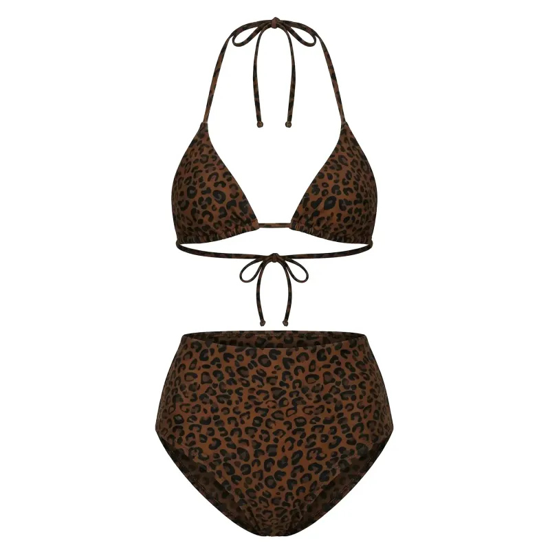 High-Waisted Women's Menstrual Bikini Bottom Coconutsplit