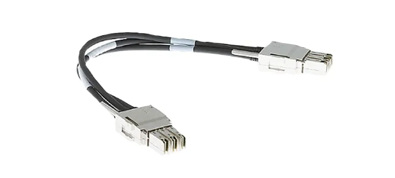 Cisco Meraki STACK-T1-50CM-M networking cable Black. Grey 0.5 m