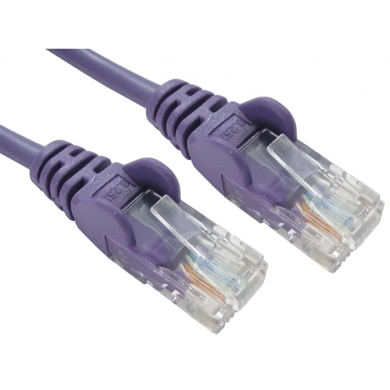 Cables Direct 20m Economy 10/100 Networking Cable - Violet