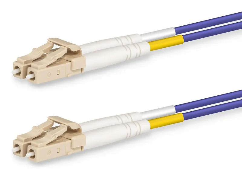 Lanview LVO231811 InfiniBand/fibre optic cable 2 m LC Purple