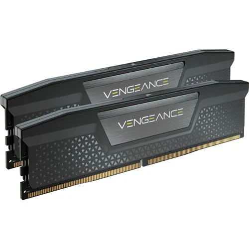 Corsair Vengeance . Component for: PC/Server Internal memory: 64 GB Memory layout (modules x size): 2 x 32 GB Internal memory type: DDR5 Memory clock speed: 4800 MHz Memory form factor: 288-pin DIMM CAS latency: 40