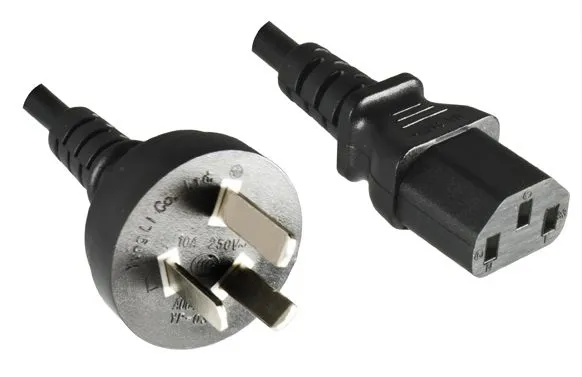 Microconnect PE150418 power cable Black 1.8 m Power plug type I C13 co
