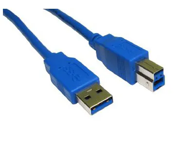Cables Direct USB3-805BL USB cable USB 3.2 Gen 1 (3.1 Gen 1) 5 m USB A USB B Blue