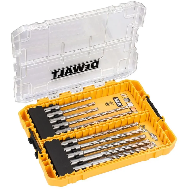 Dewalt 10 Piece SDS Plus Masonry Drill Bit Set
