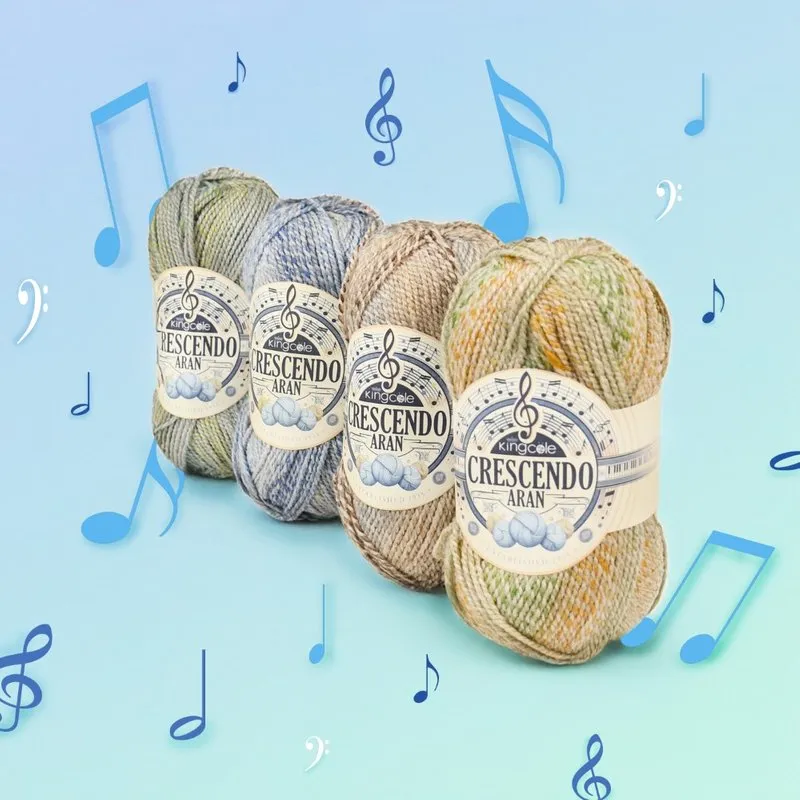 King Cole Crescendo Aran Yarn Adagio 5766 100g