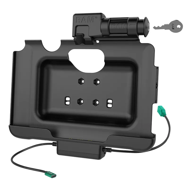 RAM Mounts Key-Locking Power + D Dock