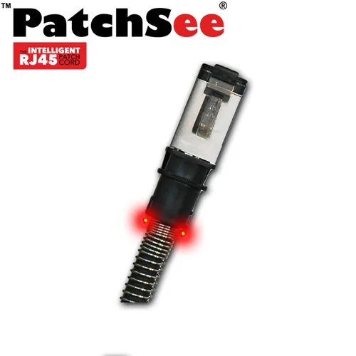 PatchSee PCI6 FTP 1.2m networking cable Black Cat6a