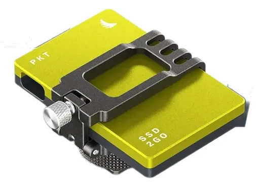 Angelbird Technologies PKTMB1 memory card case 1 cards Aluminium Yello