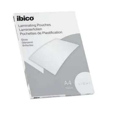 Ibico Basics Light A4 Laminating Pouches