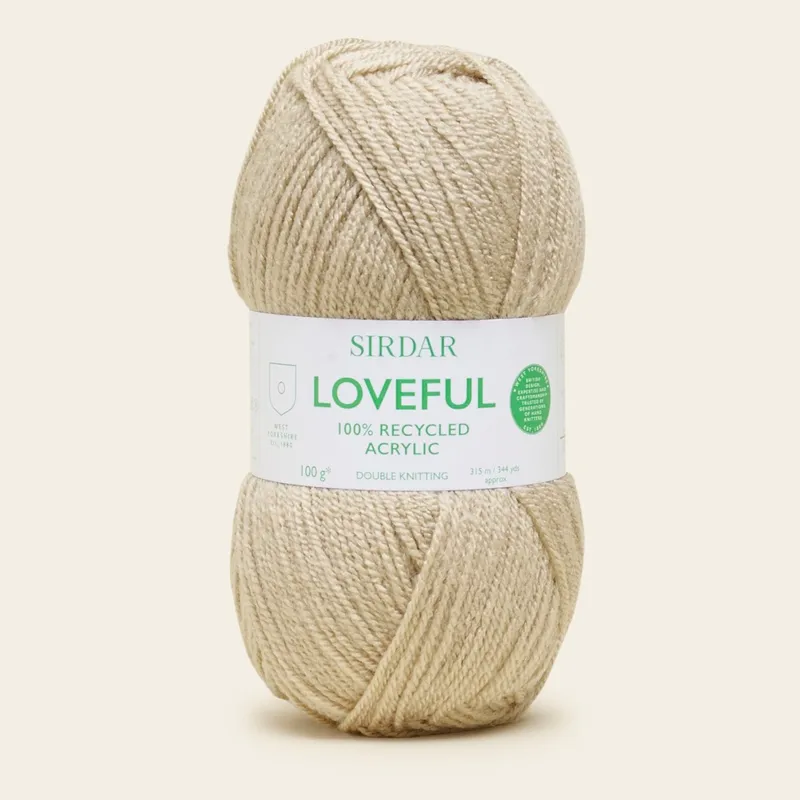 Sirdar Loveful Recycled Acrylic Yarn Mist 101 100g