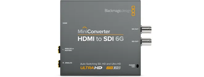 Blackmagic Design CONVMBHS24K6G video signal converter 4096 x 2160 pix