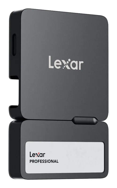 Lexar Professional Go Portable SSD with Hub 2 TB USB Type-C 3.2 Gen 2 (3.1 Gen 2) Black