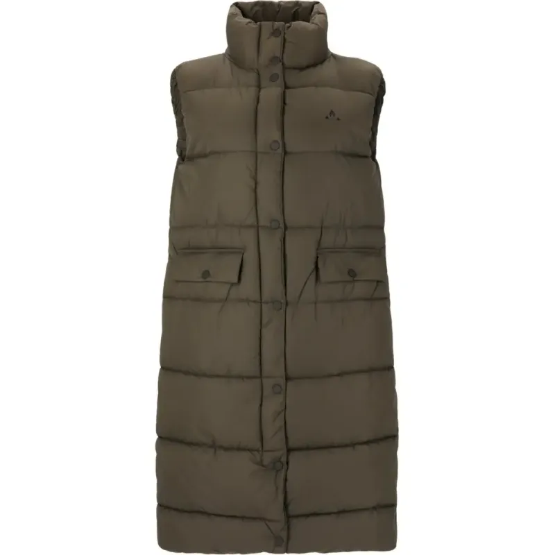 Women's Whistler Amaretto Long Puffer Vest