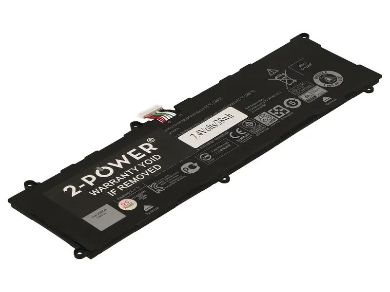 2-Power 7.4v. 38Wh Laptop Battery - replaces HFRC3