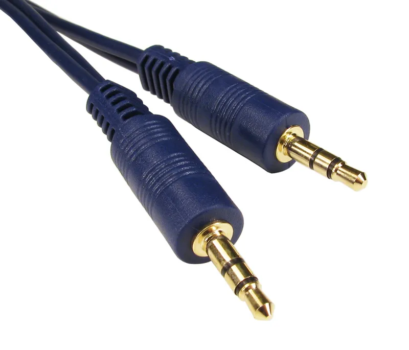 Cables Direct 3.5mm 20m audio cable Blue