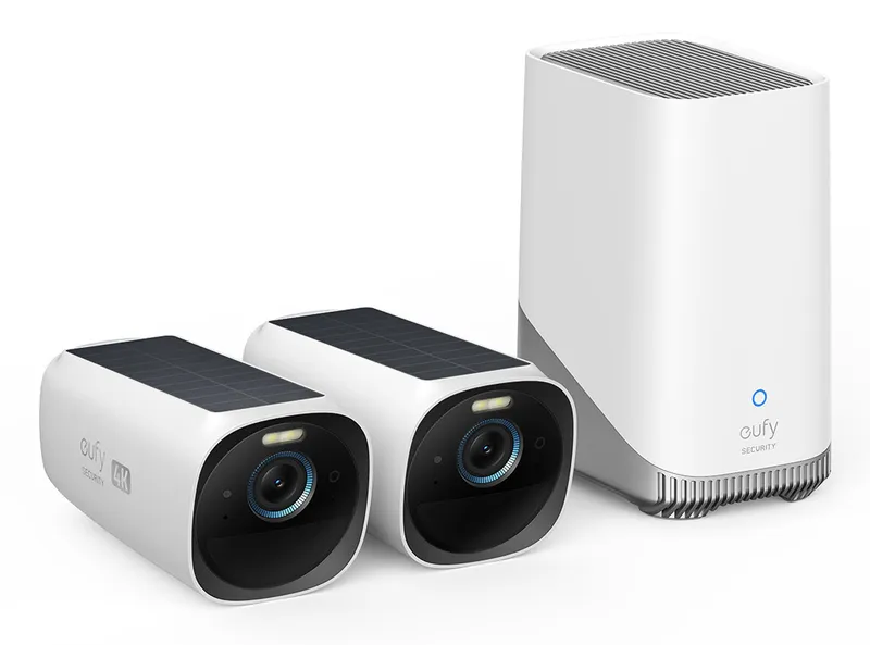 Eufy Security eufyCam 3 2-Cam Kit. 4K Wireless Security Camera with In