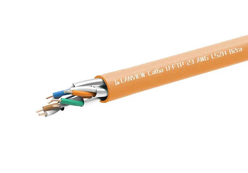Lanview LVN122153 networking cable Orange 305 m Cat6a U/FTP (STP)