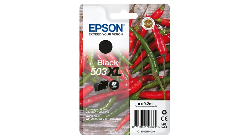 Epson Singlepack Black 503XL Ink