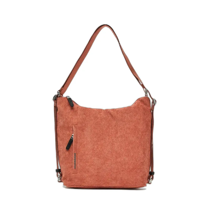 Women's Handbag Mandarina Duck Slide Hunter Velvet