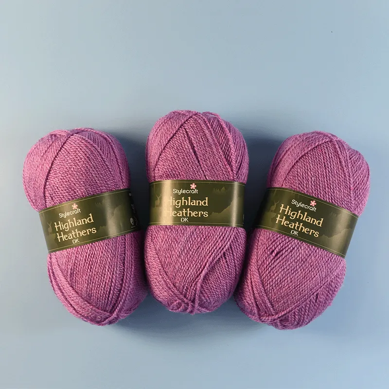 Stylecraft Highland Heathers DK Value Pack 3 x 100g Balls Bracken 3747 300g