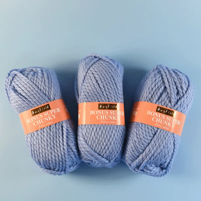 Hayfield Bonus Super Chunky Value Pack - 3 x 100g Balls 614 Oyster