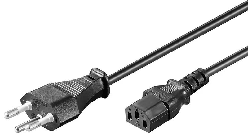 Microconnect PE160450 power cable Black 5 m Power plug type J C13 coup