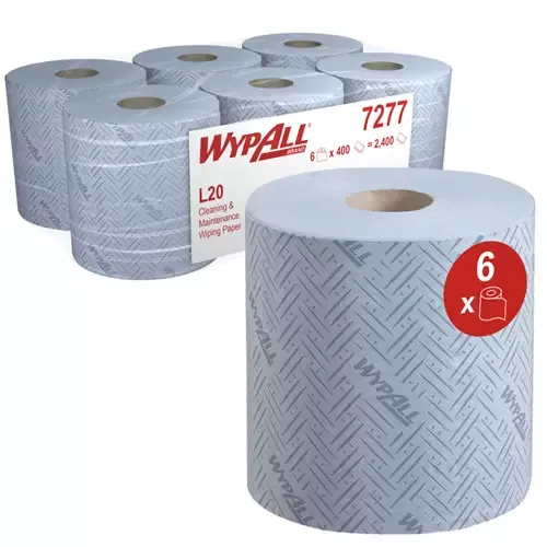 WypAll 7277 paper towels 400 sheets Blue