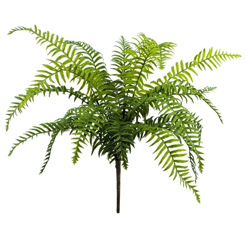 50cm Artificial Boston Fern Plant - Evergreen Greenery Decor